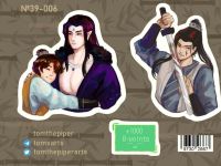 Наліпки авторські Scum Villain's Self-Saving-System Система врятуй-себе-сам tomthepiper №39-006