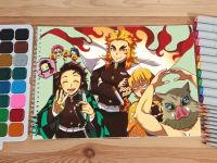 Альбом Клинок рассекающий демонов Demon Slayer №0005