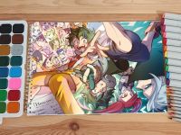 Альбом Моя геройська академія Boku no Hero Academia №0009