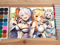 Альбом Геншин Імпакт Genshin Impact & Honkai Impact №0015