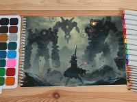 Альбом Геншин Імпакт Genshin Impact №0016 Ноелль