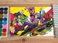 Альбом Невероятные приключения ДжоДжо Jojo's Bizarre Adventure №0026 Золотой ветер 