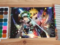 Альбом Моя геройська академія Boku no Hero Academia №0038 Мідорія та Бакуго 