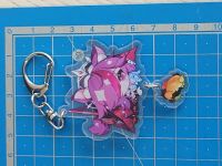 Брелок Геншин Імпакт Genshin Impact Розарія БРФ-0014-34 фігурка , акриловий 