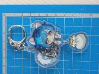 Брелок Геншин Імпакт Genshin Impact Син Цю БРФ-0014-40 фігурка , акриловий 