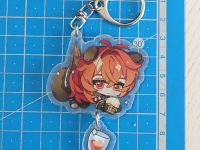 Брелок Геншин Імпакт Genshin Impact Ділюк БРФ-0014-41 фігурка , акриловий 