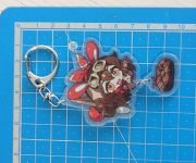 Брелок Геншин Импакт Genshin Impact Эмбер БРФ-0014-45 фигурка, акриловый 