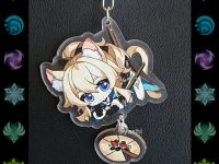 Брелок Геншин Імпакт Genshin Impact Джинн БРФ-0014-50 фігурка , акриловий 