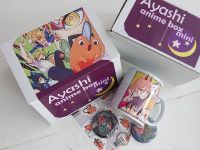 Аниме бокс Человек-бензопила Chainsaw Man мини 