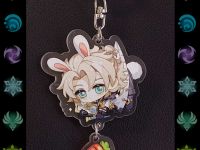 Брелок Геншин Імпакт Genshin Impact Альбедо БРФ-0014-06 фігурка , акриловий 