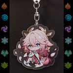 Брелок Геншин Імпакт Genshin Impact Яе Міко БРФ-0014-15 фігурка , акриловий 