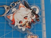 Брелок Геншин Імпакт Genshin Impact Кадзуха БРФ-0014-16 фігурка , акриловий 