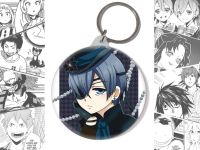 Брелок Темний дворецький Сиель Фантомхайв Black Butler BR-58-000406