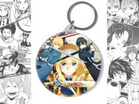 Брелок Майстер меча онлайн Sword Art Online Кіріто , Юджіо, Аліса BR-58-000450
