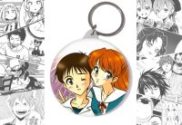 Брелок Евангелион Evangelion Синдзи и Аска BR-002059