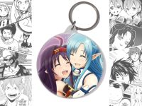 Брелок Майстер меча онлайн Sword Art Online Конно Юкі та Асуна BR-58-002177