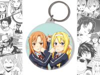 Брелок Майстер меча онлайн Sword Art Online Аліса та Асуна BR-58-002190