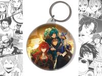 Брелок Геншин Импакт Дилюк и Кэйа Genshin Impact BR-58-002841