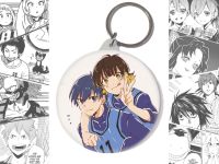 Круглый Брелок Исаги и Бачира Синяя тюрьма Blue Lock BR-58-003051