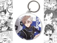 Брелок Сейсіро Нагі Синя в'язниця Blue Lock BR-58-003056 Круглий