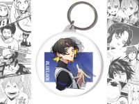 Круглый Брелок Мэгуру Бачира Синяя тюрьма Blue Lock BR-58-003057 