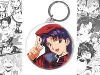 Брелок Євангеліон Evangelion Місато Кацурагі BR-58-003067 Круглий