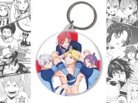 Круглый Брелок Синяя тюрьма Blue Lock BR-58-003073