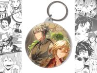 Брелок Аль-Хайтам та Кавех Genshin Impact BR-58-003076 Круглий