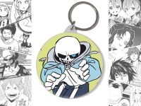 Круглый Брелок Санс Андертейл Undertale BR-58-003083