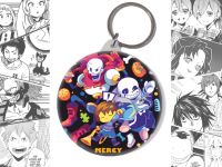 Круглый Брелок Санс и Папирус Андертейл Undertale BR-58-003087