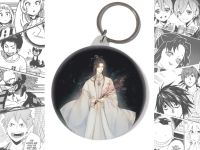 Брелок Хаски и его Учитель Белый Кот BR-58-003149