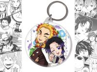 Круглый Брелок Клинок, рассекающий демонов Demon Slayer BR-58-003294