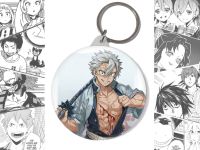 Круглый Брелок Санеми Шинадзугава Клинок, рассекающий демонов Demon Slayer BR-58-003332