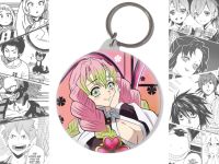 Круглый Брелок Мицури Клинок, рассекающий демонов Demon Slayer BR-58-003347 