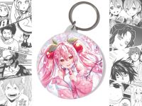 Круглый Брелок Сакура Мику Sakura Miku BR-003470 