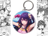 Брелок Ай Хошино Звёздное дитя  Oshi no Ko BR-58-003552 круглый 