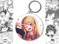 Брелок Руби Звёздное дитя Oshi no Ko BR-58-003569 круглый 