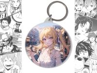 Брелок Руби Звёздное дитя Oshi no Ko BR-58-003570 круглый 