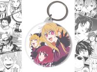 Брелок Мем-Чо, Руби и Кана Звёздное дитя Oshi no Ko BR-58-003576 круглый 