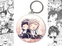 Круглый Брелок Акутагава и Ацуши  Bungo Stray Dogs BR-58-003646