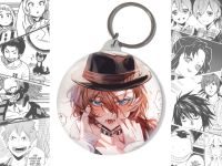 Круглый Брелок Чуя Bungo Stray Dogs BR-58-003651