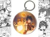 Круглый Брелок Genshin Impact Сян Лин BR-003691