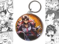 Круглый Брелок Ризли Genshin Impact BR-003754
