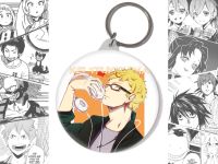 Круглий Брелок Цукішіма Волейбол Haikyuu!! BR-58-003784