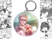 Круглий Брелок Цукішіма Волейбол Haikyuu!! BR-58-003785