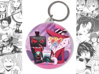 Брелок Hazbin Hotel BR-58-003799 Круглий