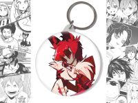 Брелок Hazbin Hotel BR-58-003800 Круглий