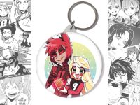 Брелок Hazbin Hotel BR-58-003803 Круглий