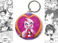Брелок Hazbin Hotel BR-58-003808 Круглий