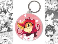 Брелок Готель Газбін Hazbin Hotel BR-58-003951